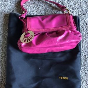 Vintage Fendi - Small Bright Pink Bag